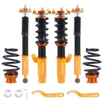 Zawieszenie gwintowane do BMW E46 Regulacja twardości CAMBER PLATE Maxpeedingrods