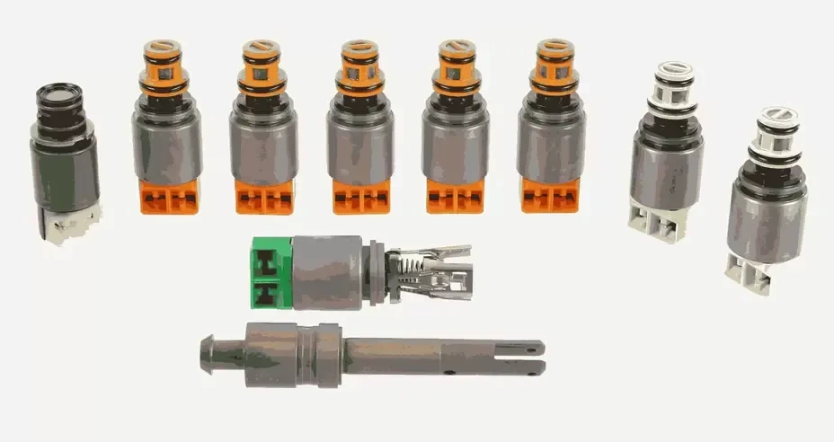 Kpl. elektrozaworów skrzyni biegów ZF 8HP 8HP45 8HP70 8HP90 z mechaniką ham. postojowego