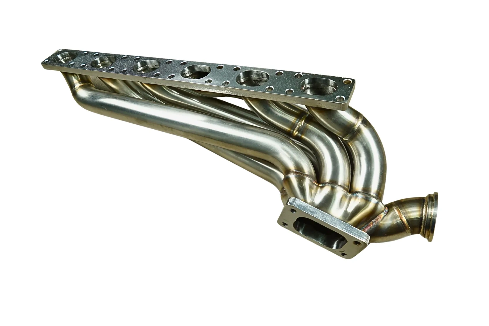 Kolektor wydechowy T4 BMW M5x Turbo TOP MOUNT górny montaż M50 M52 M54 Nierdzewny