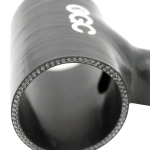 Łącznik, trójnik t-piece silikonowy OGC 70-25mm czarny