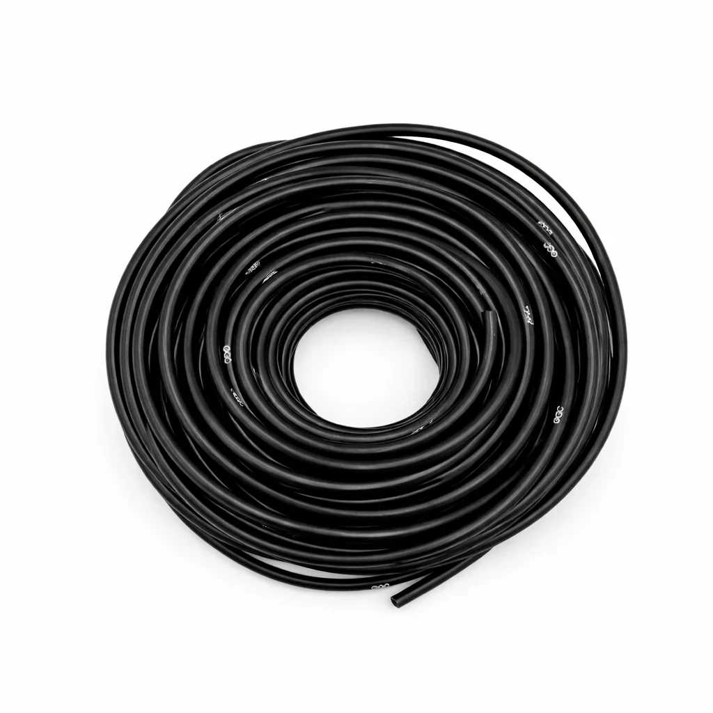 Przewód podciśnienia silikonowy OGC 6mm średnicy czarny