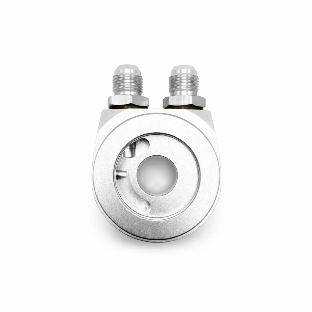 Podstawa adapter filtra oleju z wyjściem na chłodnicę AN8 OGC