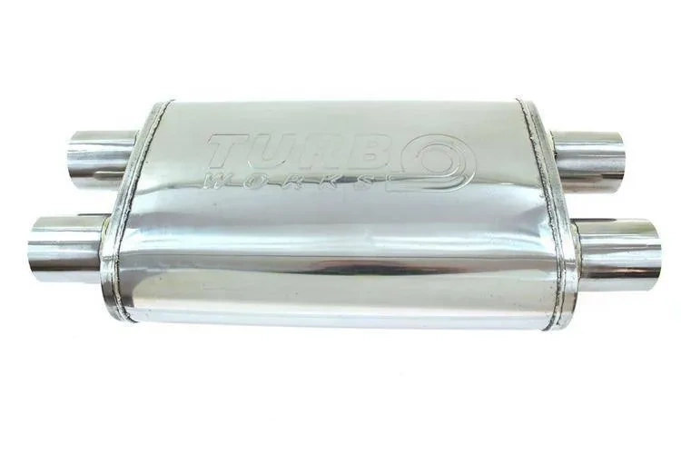 Tłumik Środkowy 51mm TurboWorks TW-TL-101 LT 409SS 355mm