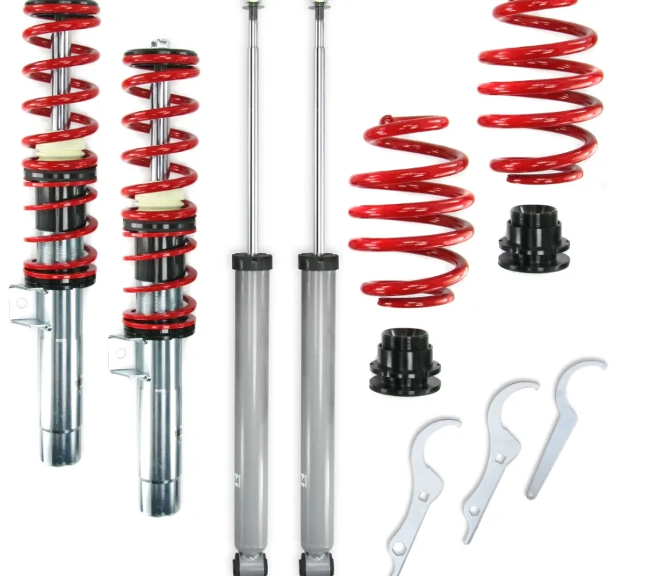 Zawieszenie gwintowane GWINT do BMW E46 JOM ATEST TUV  ZESTAW