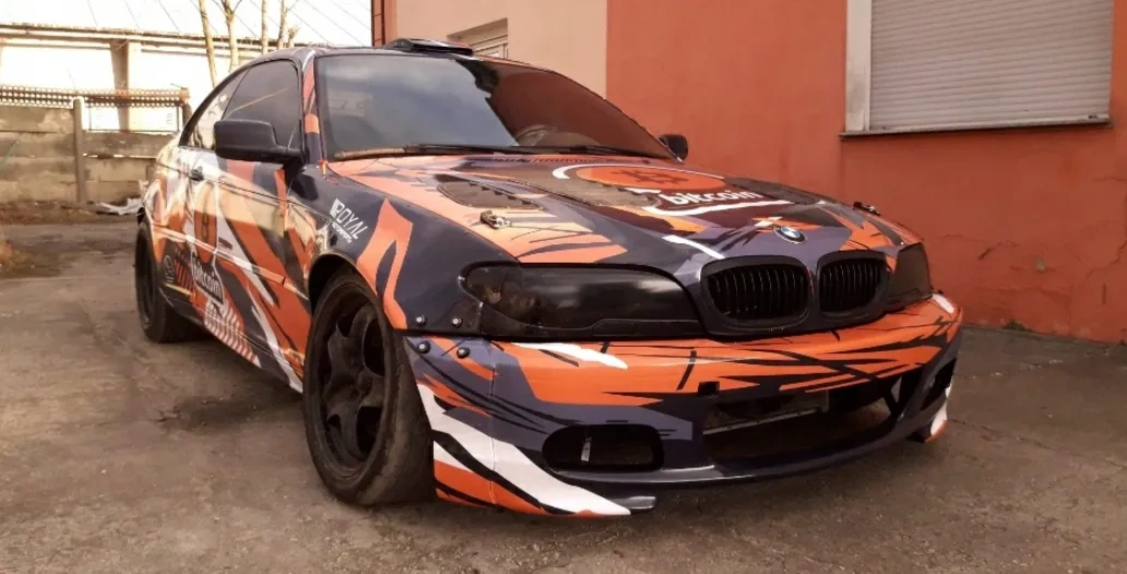 BMW 3 E46 Wide Body Poszerzenia Drift Daily