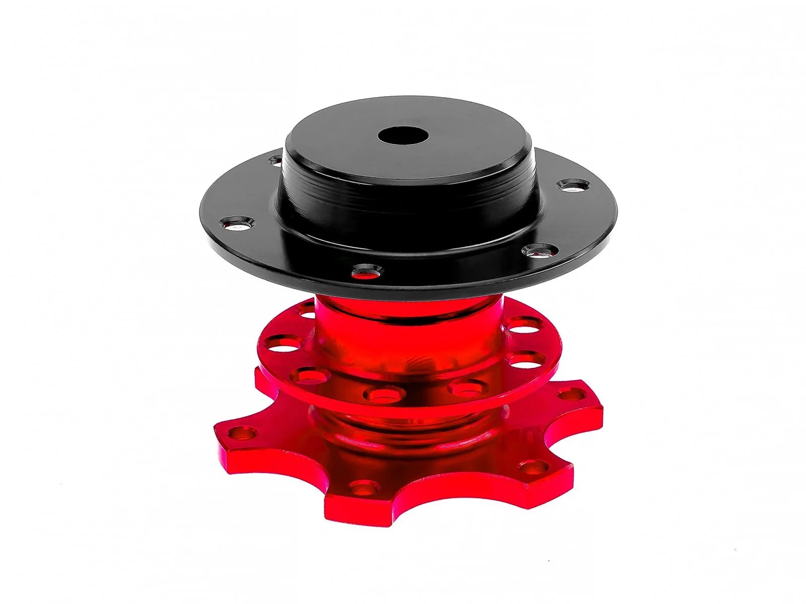 Rozpinka kierownicy JR Spec Quick Release 6-otworów Czerwona