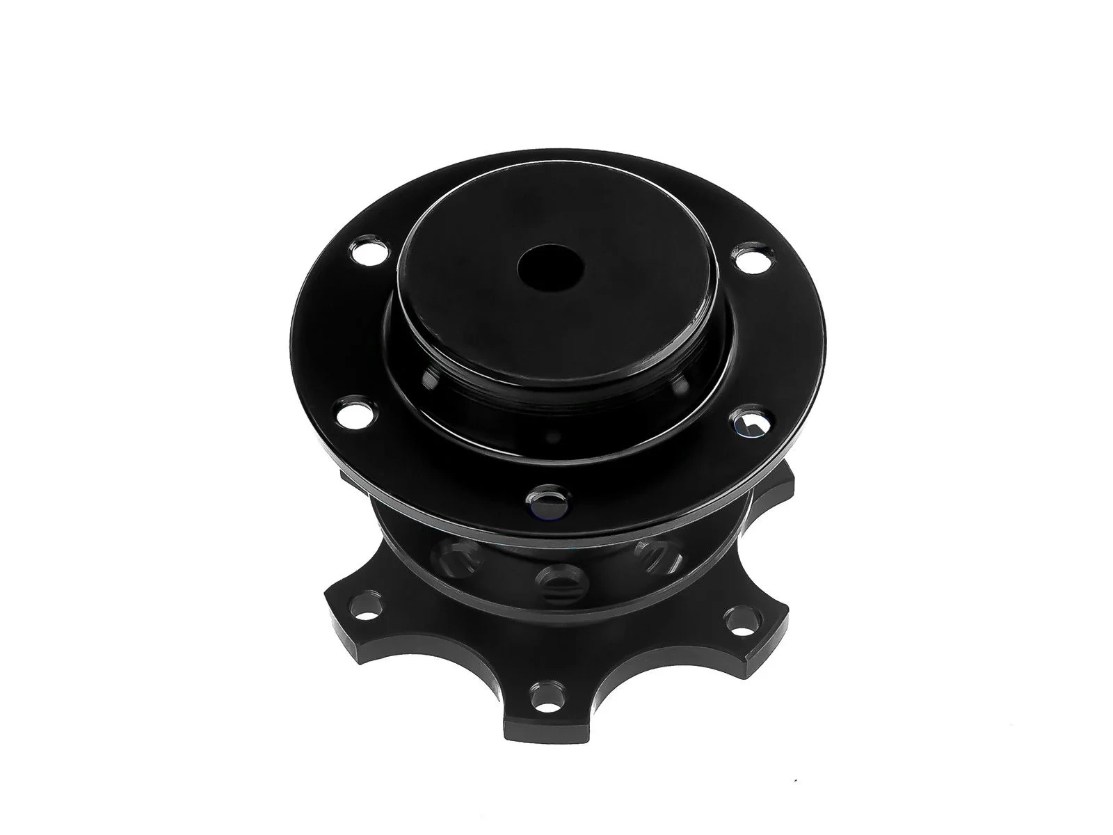 Rozpinka kierownicy JR Spec Quick Release 6-otworów Czarna