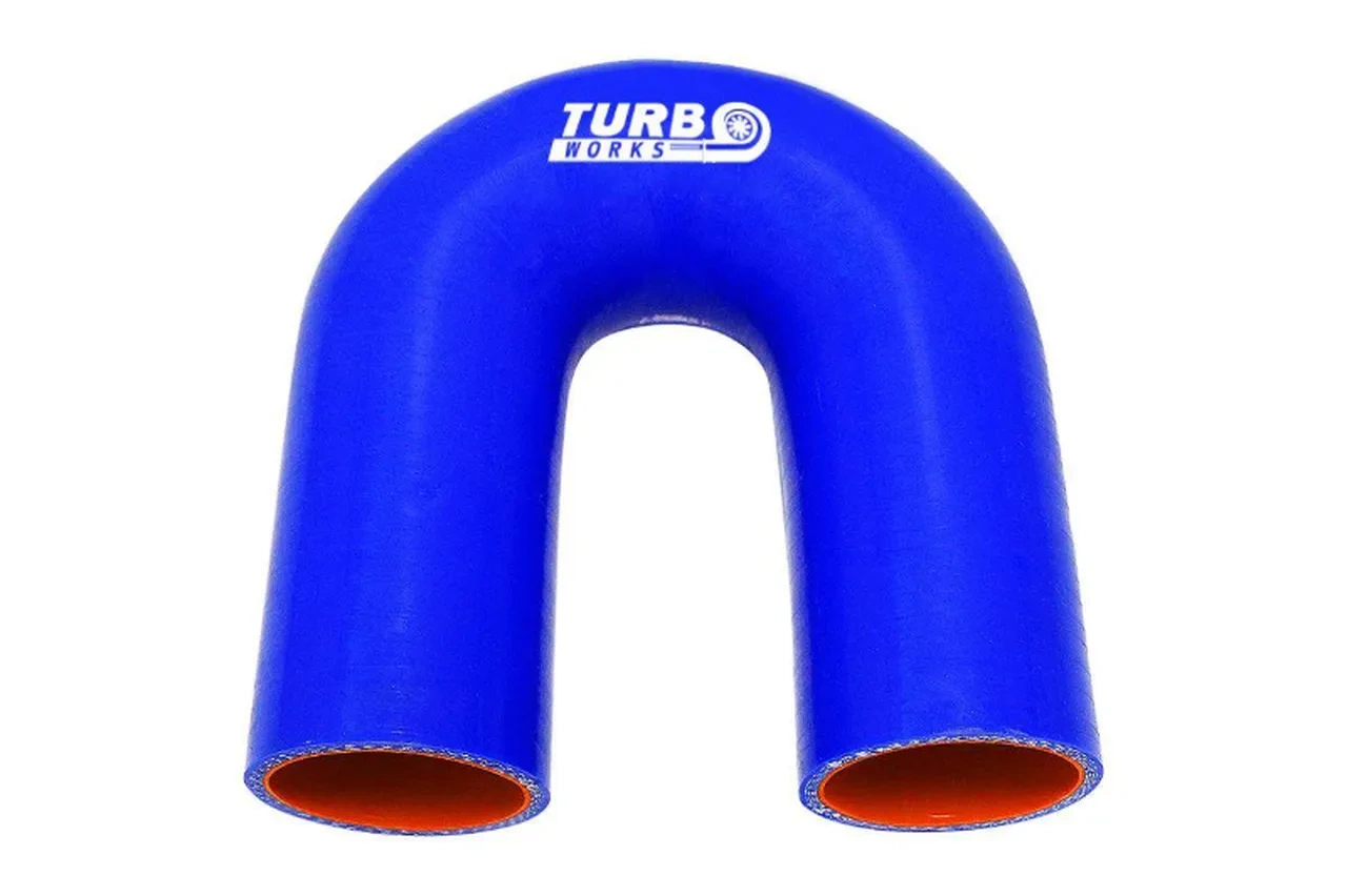 Kolanko 180st TurboWorks Pro Blue 35mm