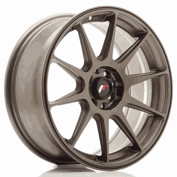 JR Wheels JR11 17x7,25 ET35 4x100/114,3 Matt Bronze