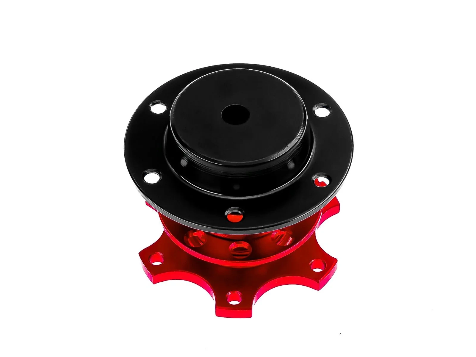 Rozpinka kierownicy JR Spec Quick Release 6-otworów Czerwona