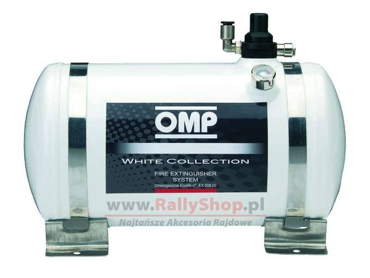 System gaśnicy OMP White Collection 4,25L (CESAL2)