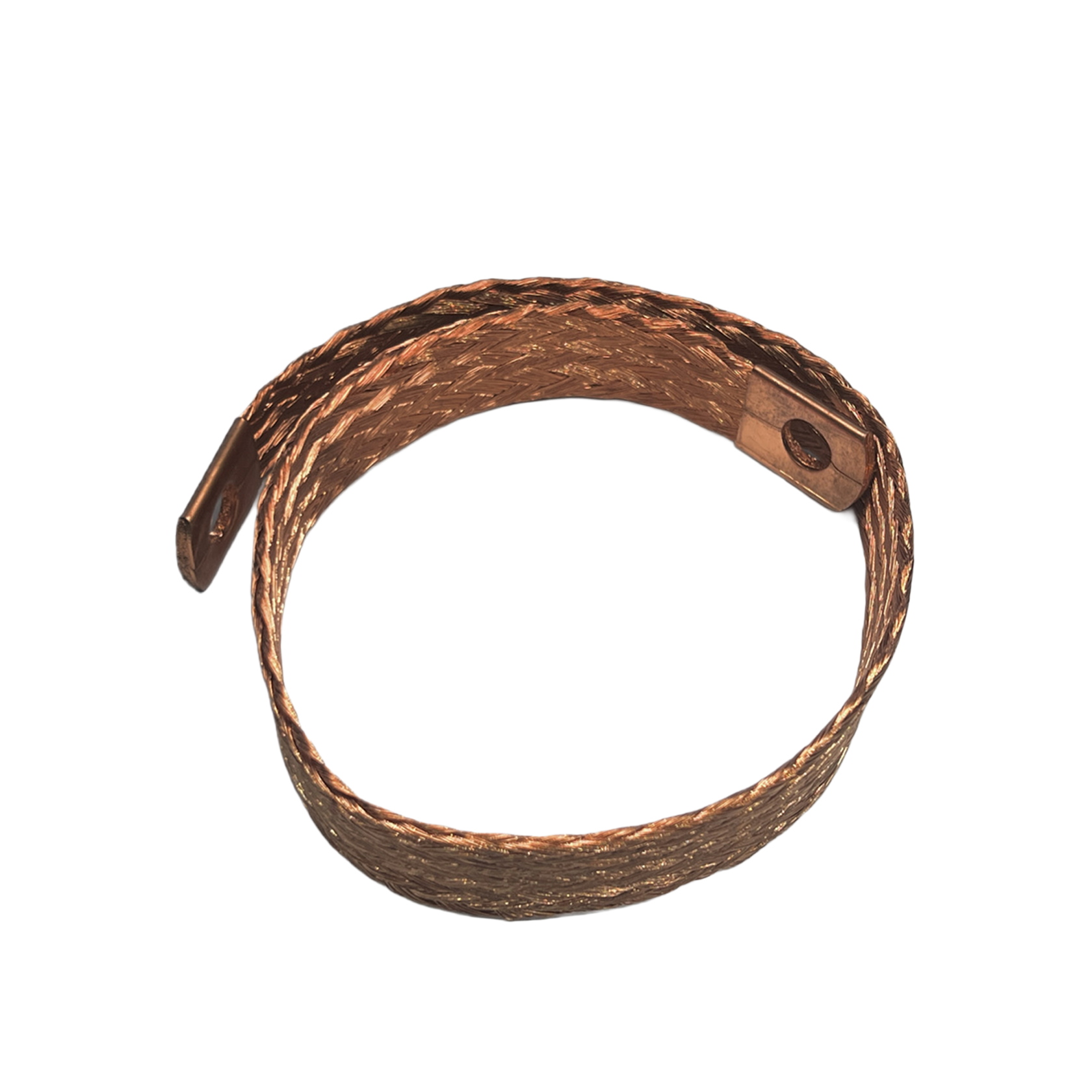 Przewód masowy plecionka 17MM / L-395mm 2 x oczko M8