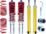TA Technix zawieszenie gwintowane pasujące do Audi A3 / Seat Leon, Toledo II / Skoda Octavia I / VW Bora, Golf IV, New Beetle