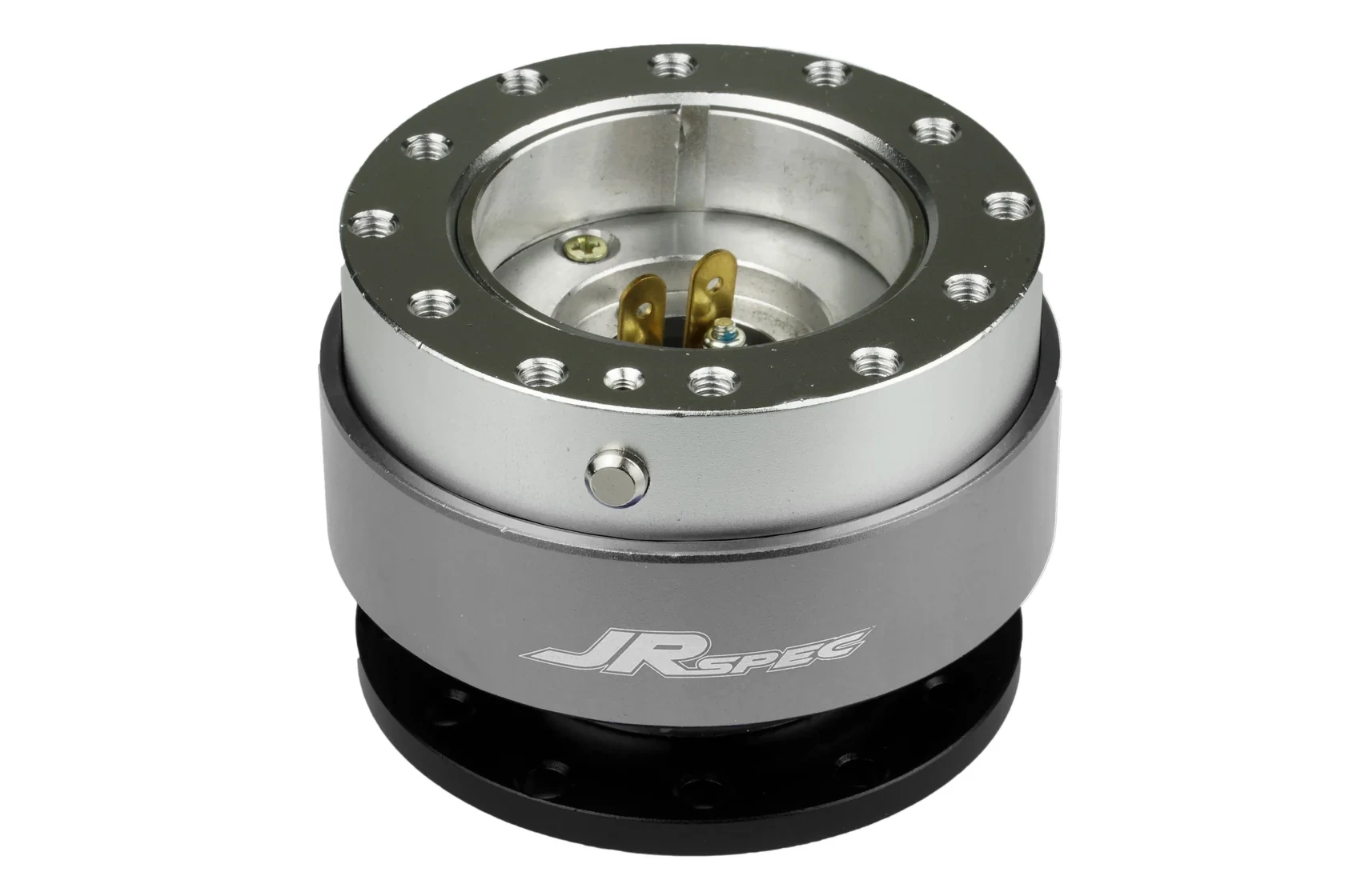 Rozpinka kierownicy JR Spec Quick Release 12-otworów Srebrna
