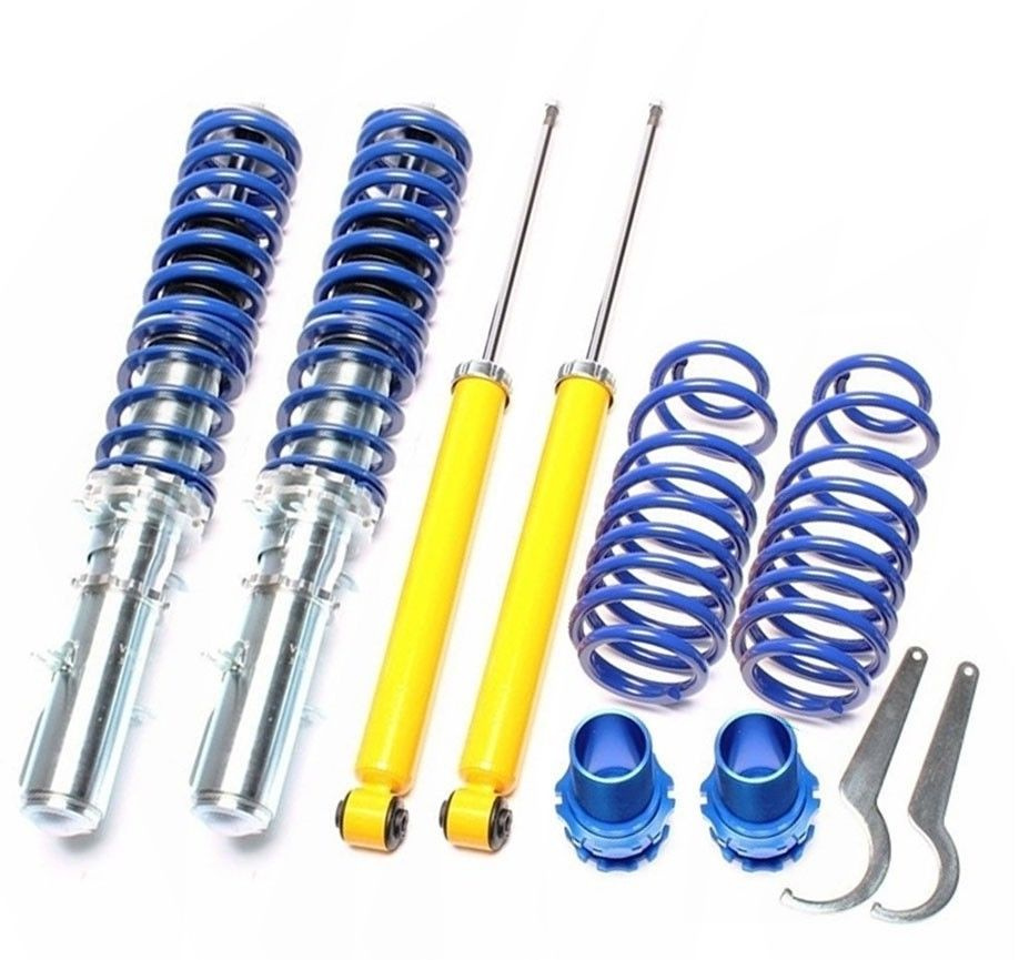 Ta Technix zawieszenie gwintowane pasujące do Audi A3 (8L) / Seat Leon, Toledo II (1M) / Skoda Octavia I (1U) / VW Bora, Golf IV (1J), New Beetle (9C)