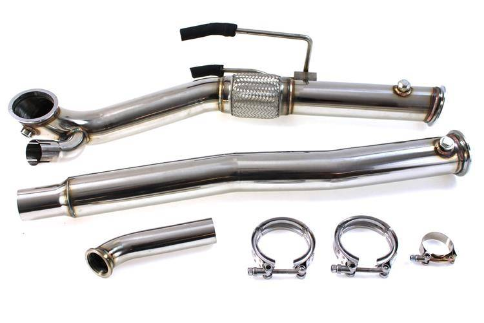 Downpipe Audi A3 VW Golf V FWD 2.0TFSI Decat  Konwersja Turbo GT30  / GT35