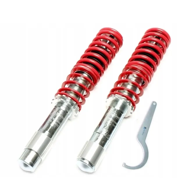 2x Zawieszenie gwintowane przednie  BMW E39 GWINT AMORTYZATORY + klucz PRZÓD TA TECHNIX EVOGWBM16 SERIA 5