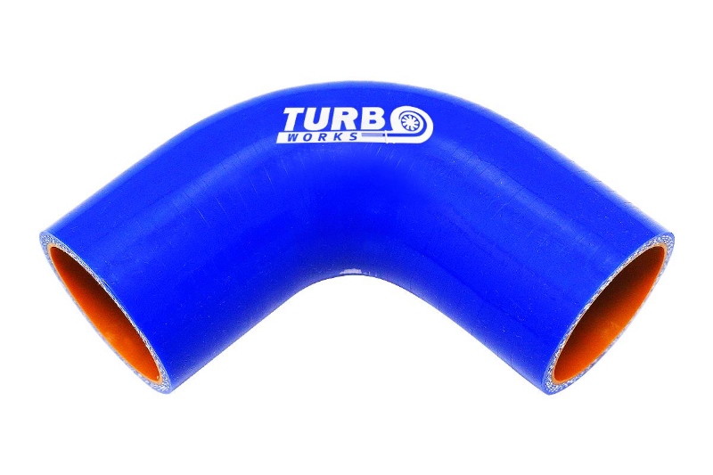 Kolanko 90st TurboWorks Pro Blue 70mm