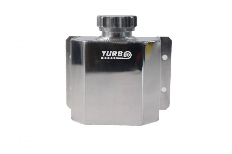 Oil catch tank grodziowy TurboWorks 1L Silver