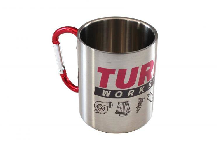 Kubek metalowy 300ml Srebrny TurboWorks