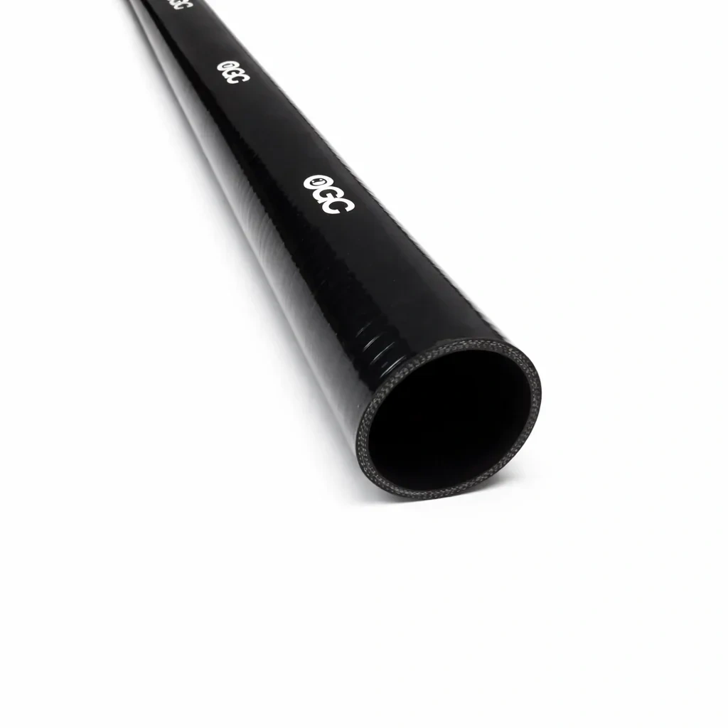 Rura, łącznik silikonowy max 100cm OGC 76mm czarna