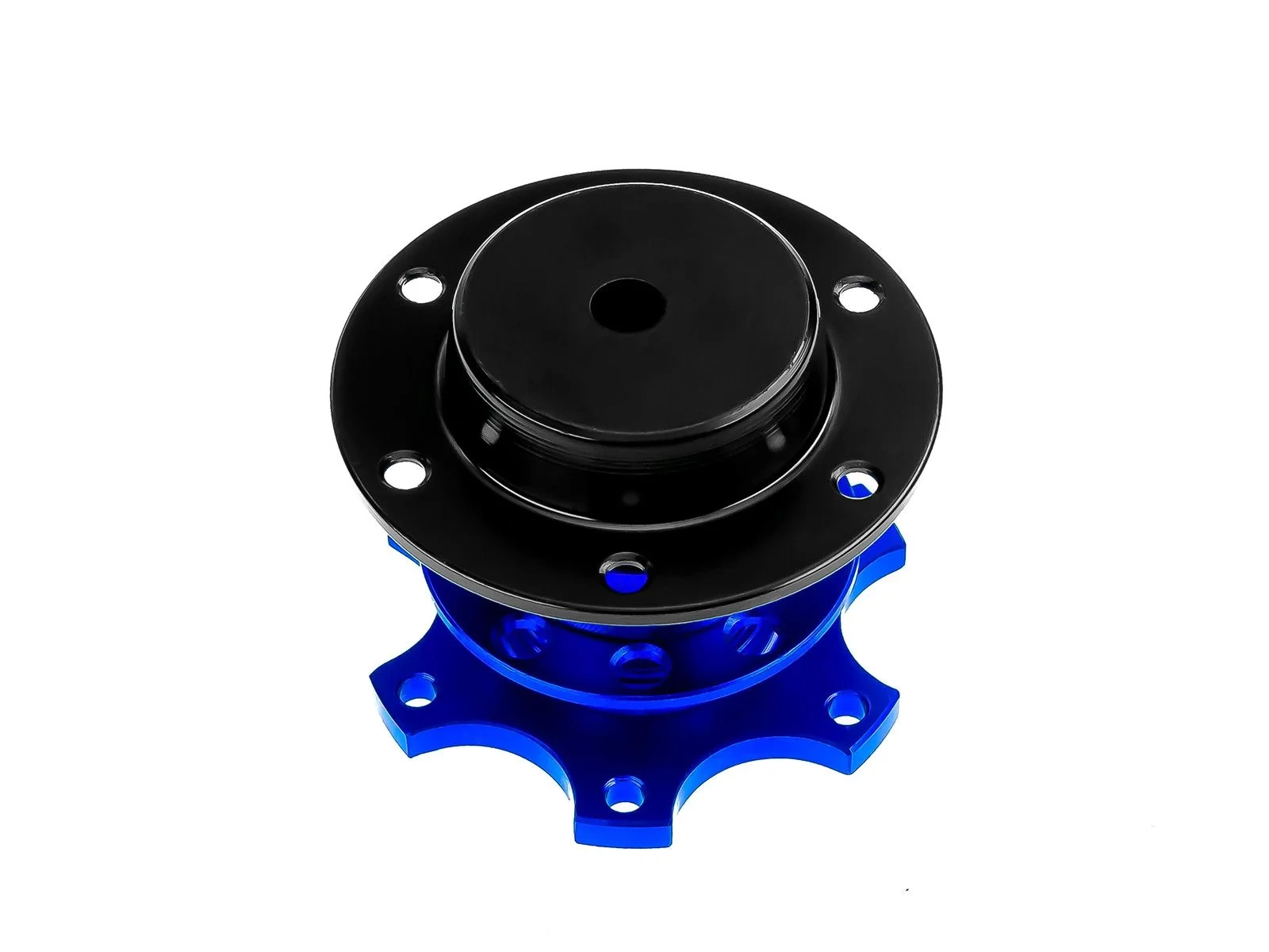 Rozpinka kierownicy JR Spec Quick Release 6-otworów Niebieska