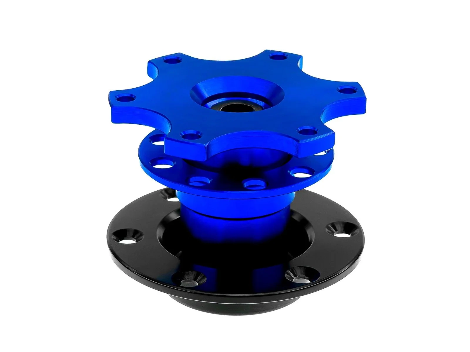 Rozpinka kierownicy JR Spec Quick Release 6-otworów Niebieska