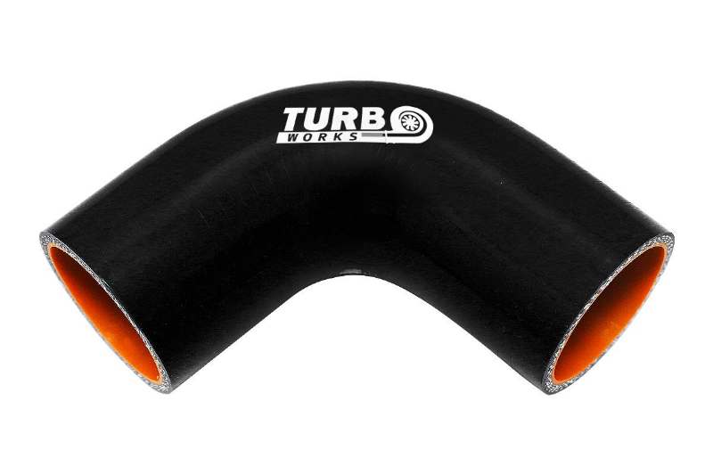 Kolanko 90st TurboWorks Pro Black 12mm