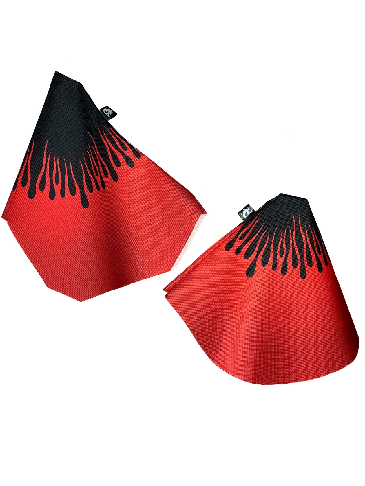 Mieszek skrzyni biegów oraz hamulca ręcznego - Purple Panda - Pomarańczowo Czerwony Płomień