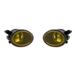 Żółte halogeny M pakiet BMW E46 M3 E39 M5 ramki JOM lampy przeciwmgielne 1998-2007