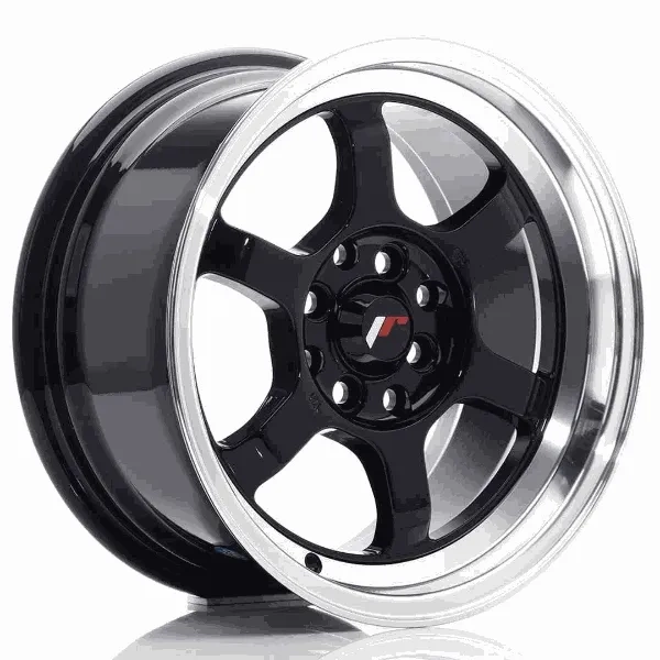 JR Wheels JR12 15x7,5 ET26 4x100/108 Gloss Black