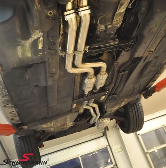 SCHMIEDMANN Sportowy układ wydechowy KATALIZATORY EURO 4 BMW E46 E39 M54/M52