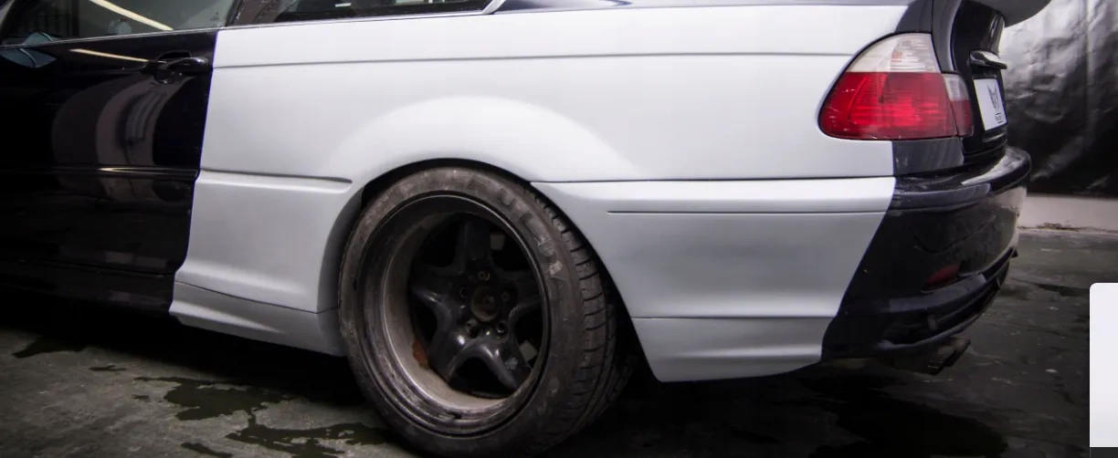 BMW 3 E46 Wide Body Poszerzenia Drift Daily