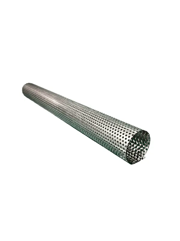 Rura perforowana fi 38mm x dł 500mm stal nierdzewna 304, 0,5 metra