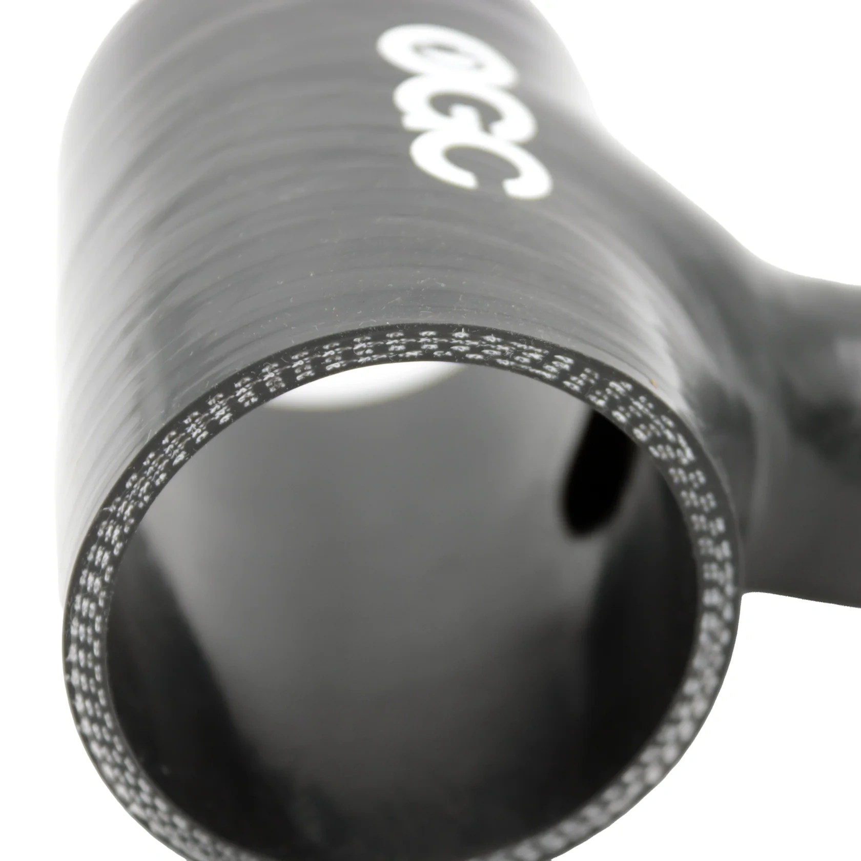 Łącznik, trójnik t-piece silikonowy OGC 63-25mm czarny