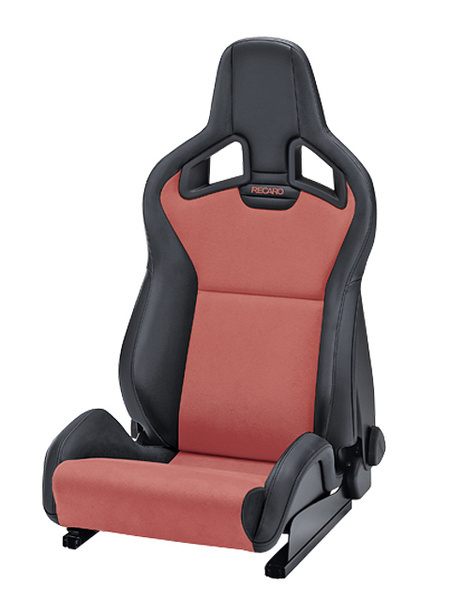 Fotel Sportowy RECARO Sportster CS SAB z podgrzewaniem Artificial leather Black / Dinamica Red