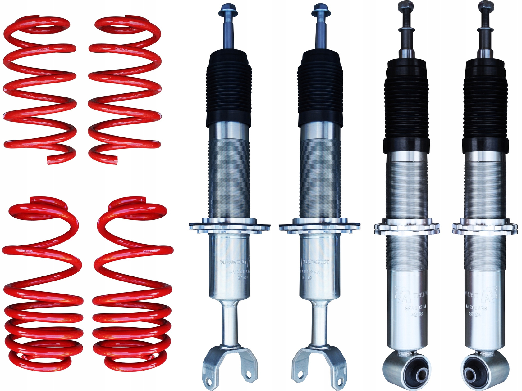 TA Technix zawieszenie gwintowane pasujące do Audi A6 Quattro, typ 4B / VW Passat 4motion, typ 3B/3BG