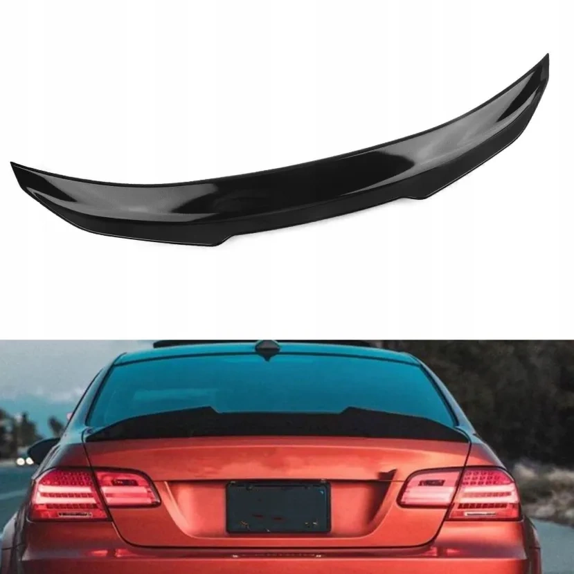 LOTKA SPOILER BMW E92 06-12 M LOOK CZARNY POŁYSK ABS M3