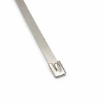 Metalowa opaska zaciskowa ball-lock 4,6 x 300 mm