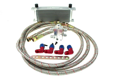 Zestaw chłodnicy Oleju D1Spec 15 rzędów + Moduł Termostatyczny