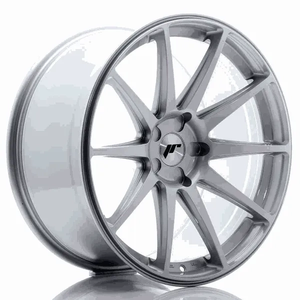 JR Wheels JR11 20x10 ET40 5H BLANK Hyper Silver