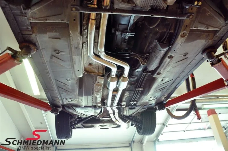 SCHMIEDMANN BMW E36 M50/M52 Kolektory wydechowe BARANY + Sportowy układ wydechowy KATALIZATORY