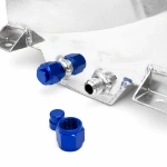 Bezpieczny Zbiornik Paliwa 20L Aluminiowy - Srebrny