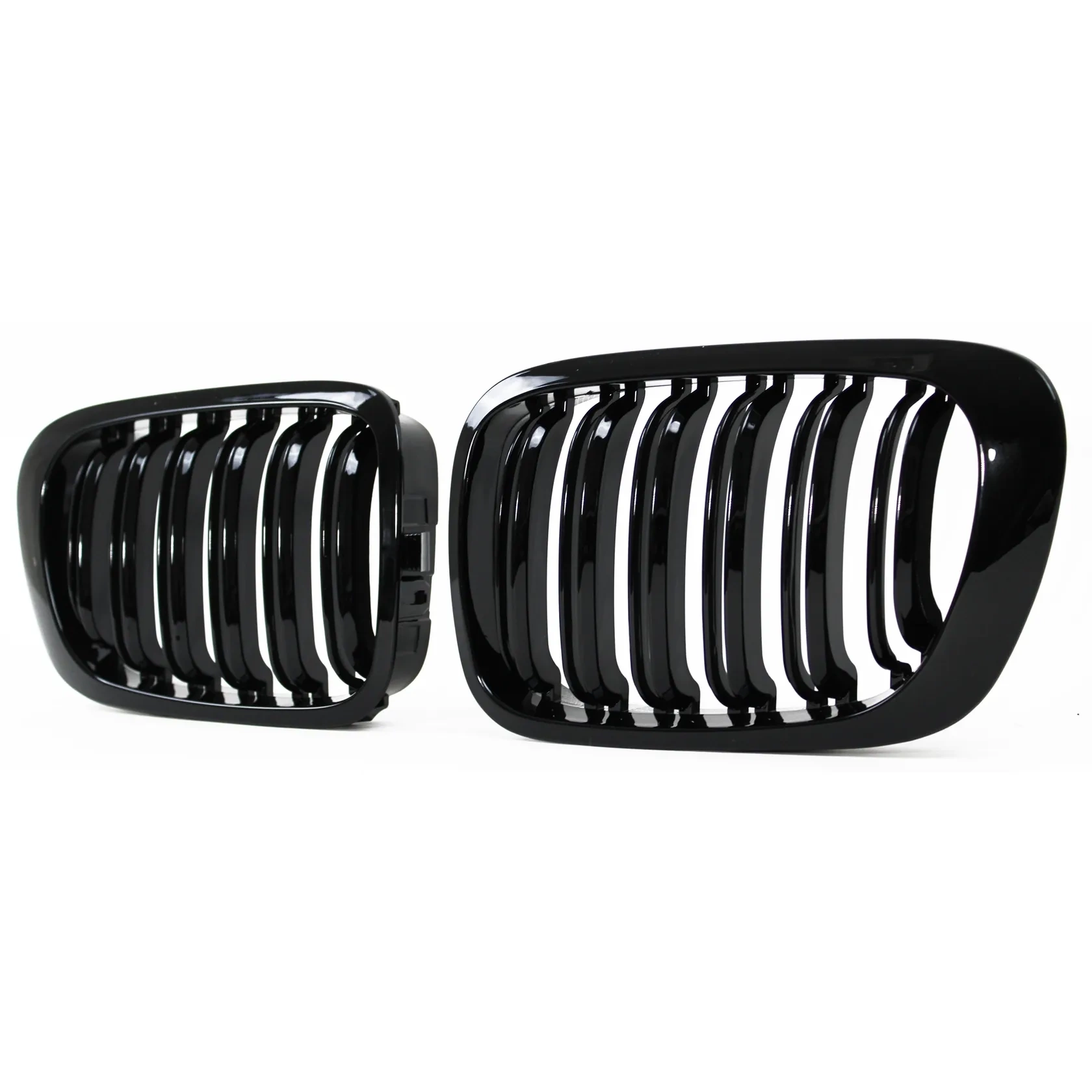 Grill przedni nerki M-look czarny połysk BMW 3 E46 Coupe Cabrio 1999–2003