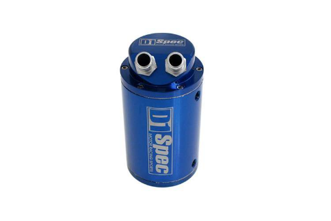 Oil catch tank D1Spec 15mm Blue