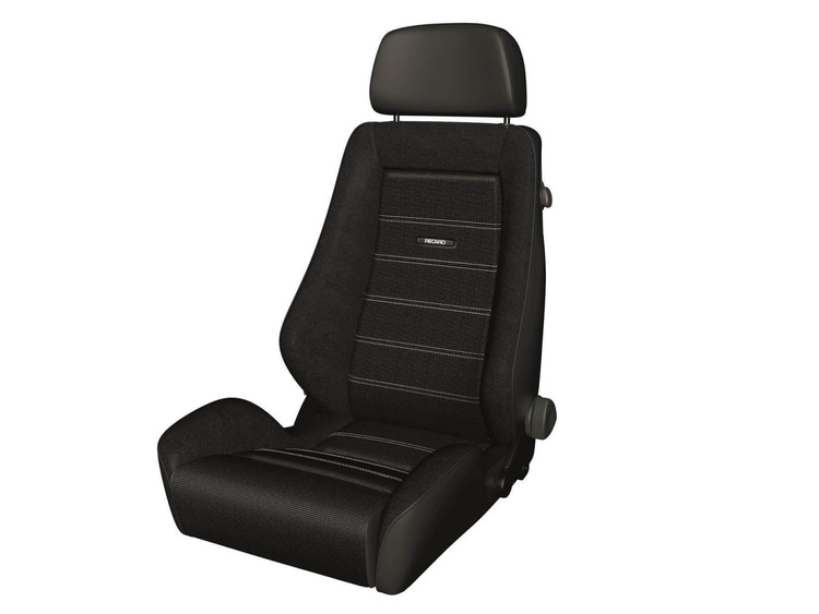 Fotel Sportowy RECARO Classic Line LX Leather Black / Cord