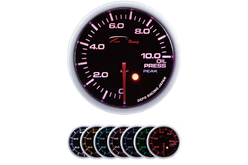 Zegar Depo SKPK 52mm - Oil Pressure