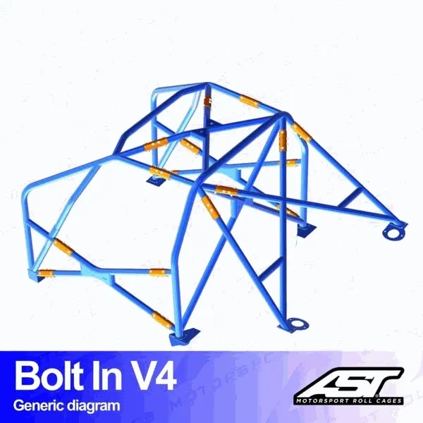 Klatka bezpieczeństwa FORD Focus (Mk1) 5-drzwiowa Hatchback FWD skręcana w V4