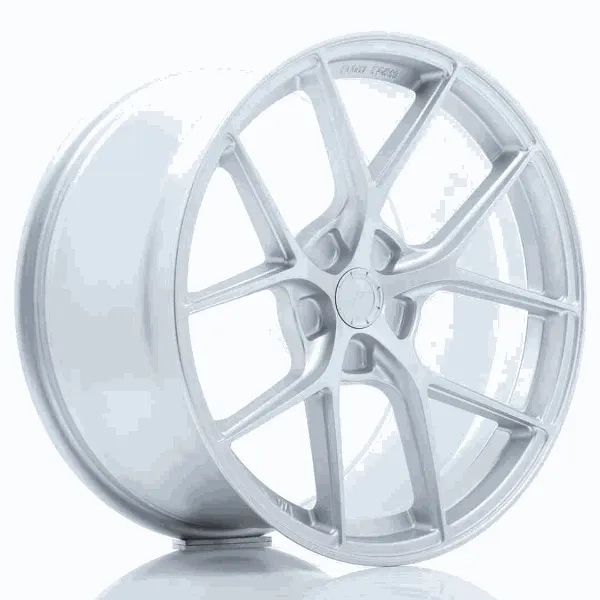 JR Wheels SL01 19x9 ET20-35 5H BLANK Matt Silver