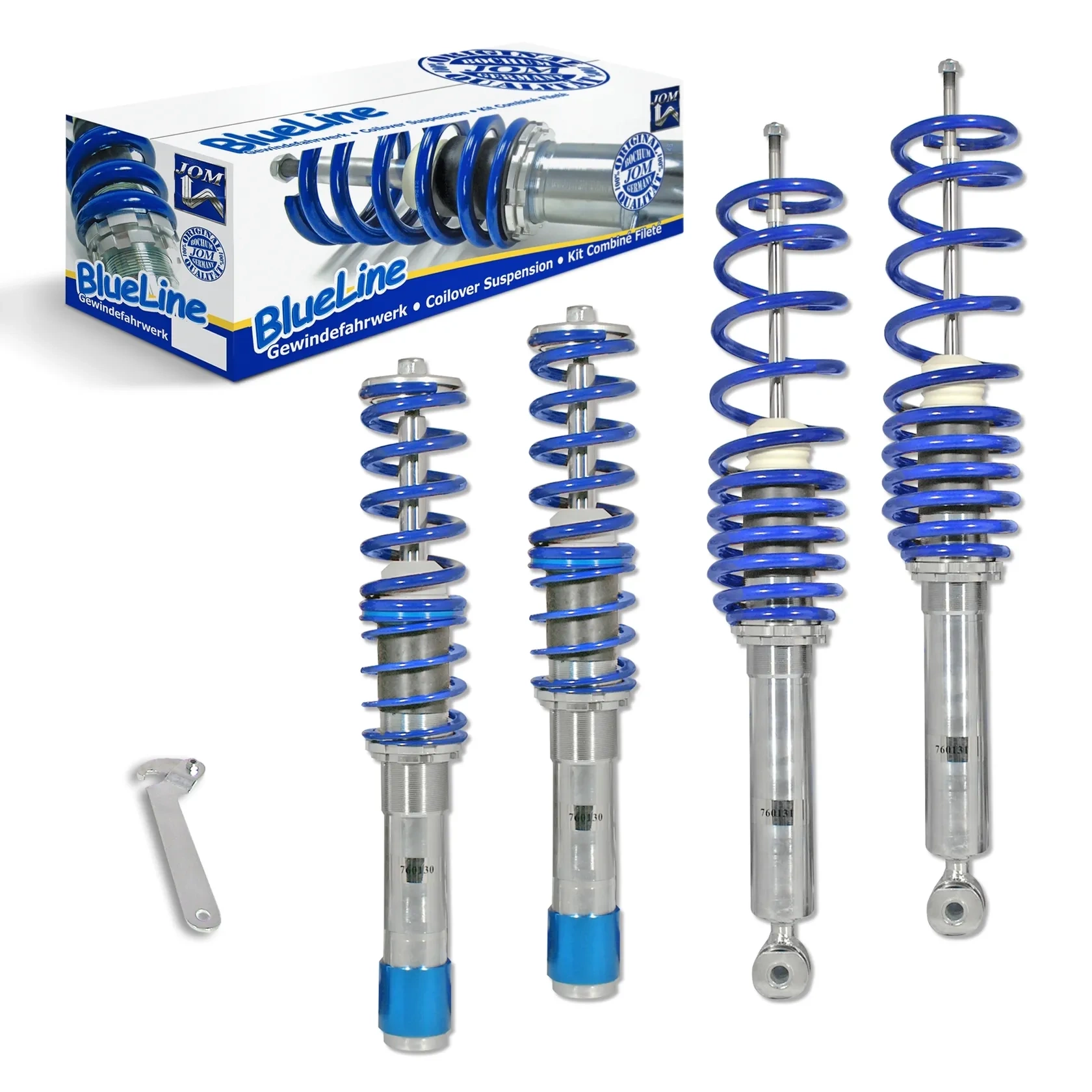 Zawieszenie gwintowane BlueLine BMW E39 Sedan 1995–2003 z TÜV
